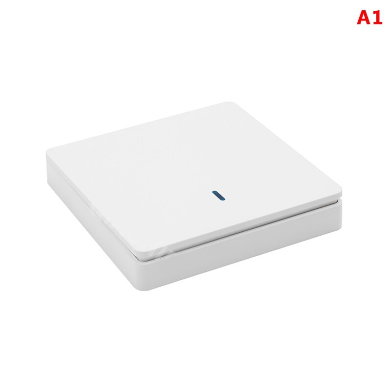 Wall Panel Wireless Remote Transmitter 433MHz RF Wireless Remote Control Switch 86 Type Wall Panel Switch Transmitter: A1