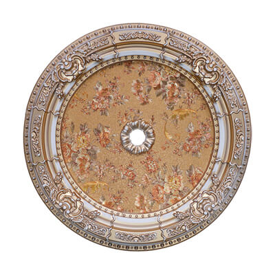 Decogold 60 cm Round Palace ceiling navel ceiling accessory bronze decorative ceiling