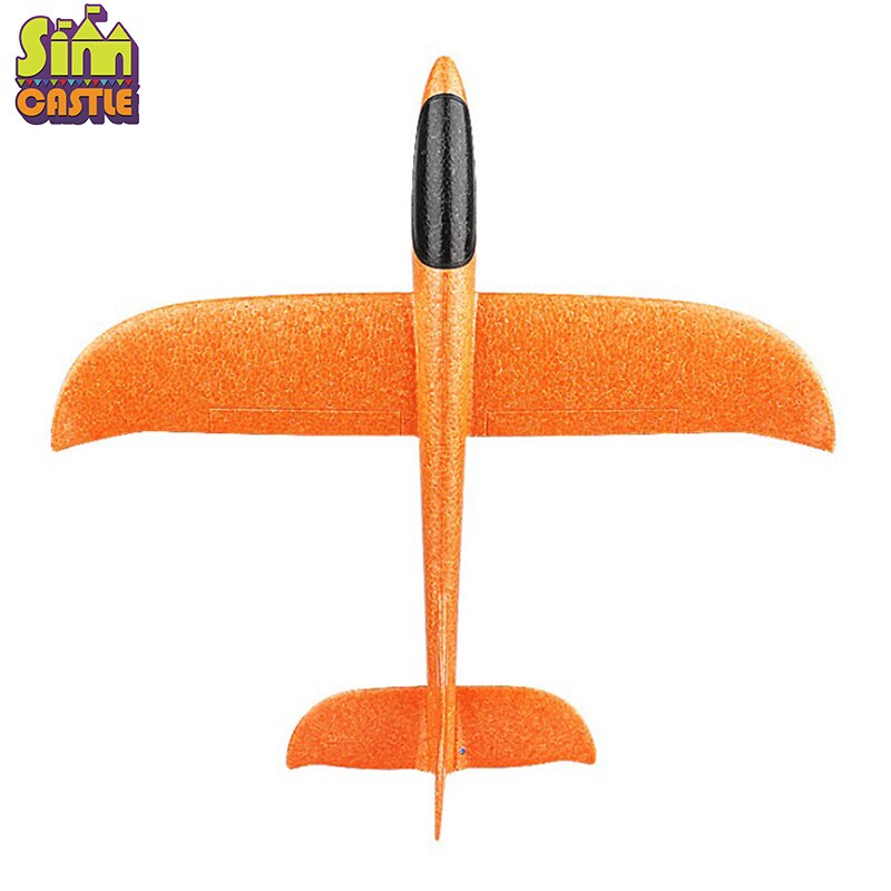 Diy Hand Gooi 48Cm Vliegende Vliegtuigen Speelgoed Voor Kinderen Outdoor Sport Foam Vliegtuig Model Cyclotron Zweefvliegen Fly Jongens Game figuur