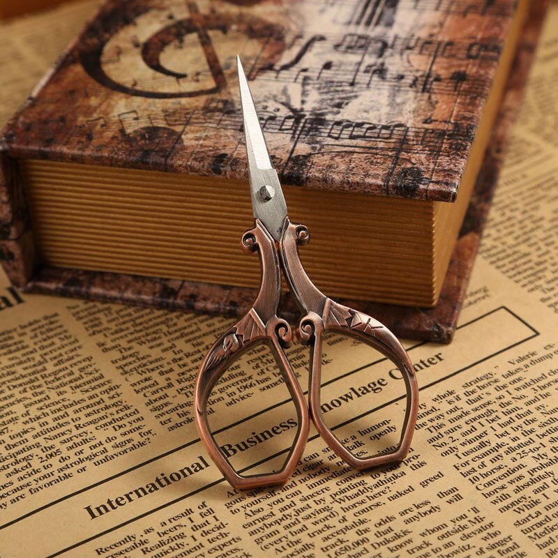 Ciseaux rétro coupe fil ancien ciseaux Vintage broderie point de croix couture acier inoxydable ciseaux tailleur ciseaux