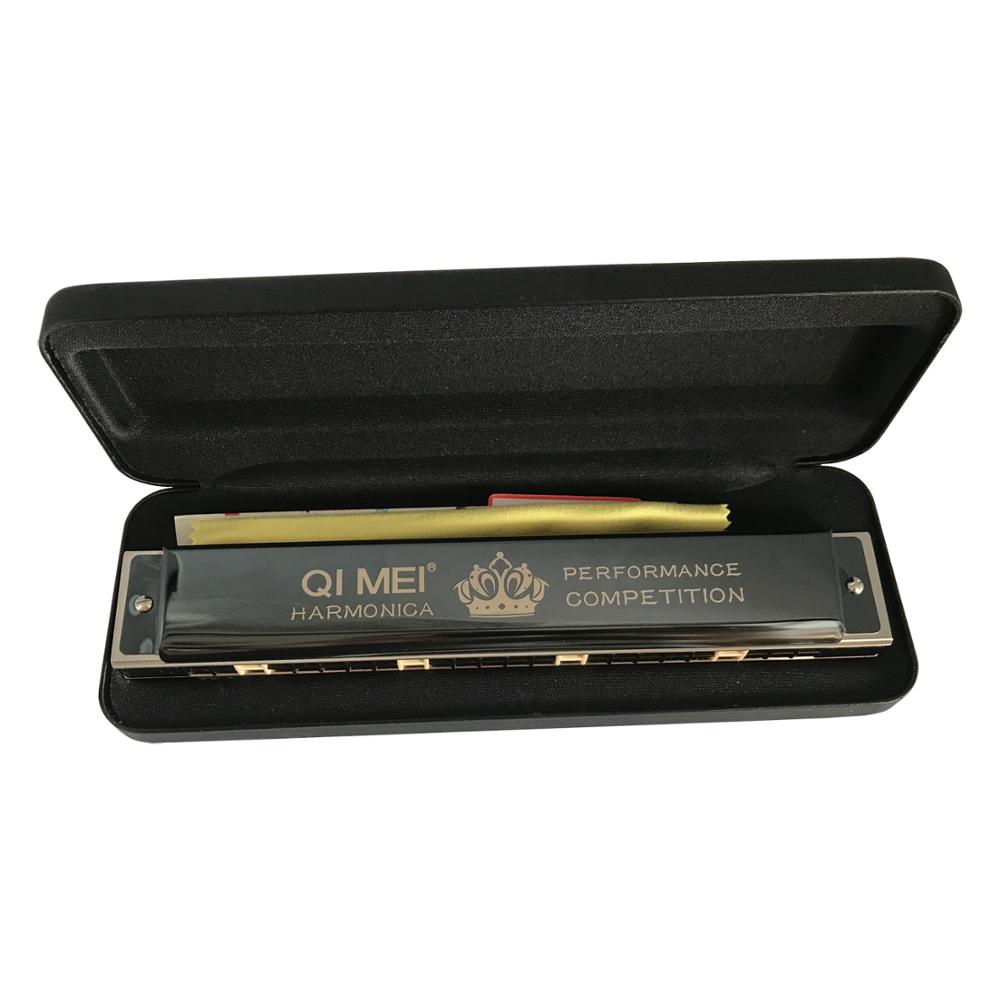 QIMEI 24 hole harmonica, key of C