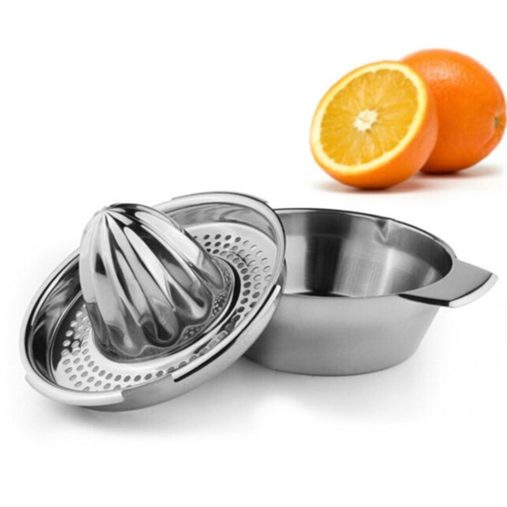 Draagbare Citruspers Rvs Lemon Oranje Manual Fruit Juicer Keuken Accessoires Gereedschap Keuken Sap Maker