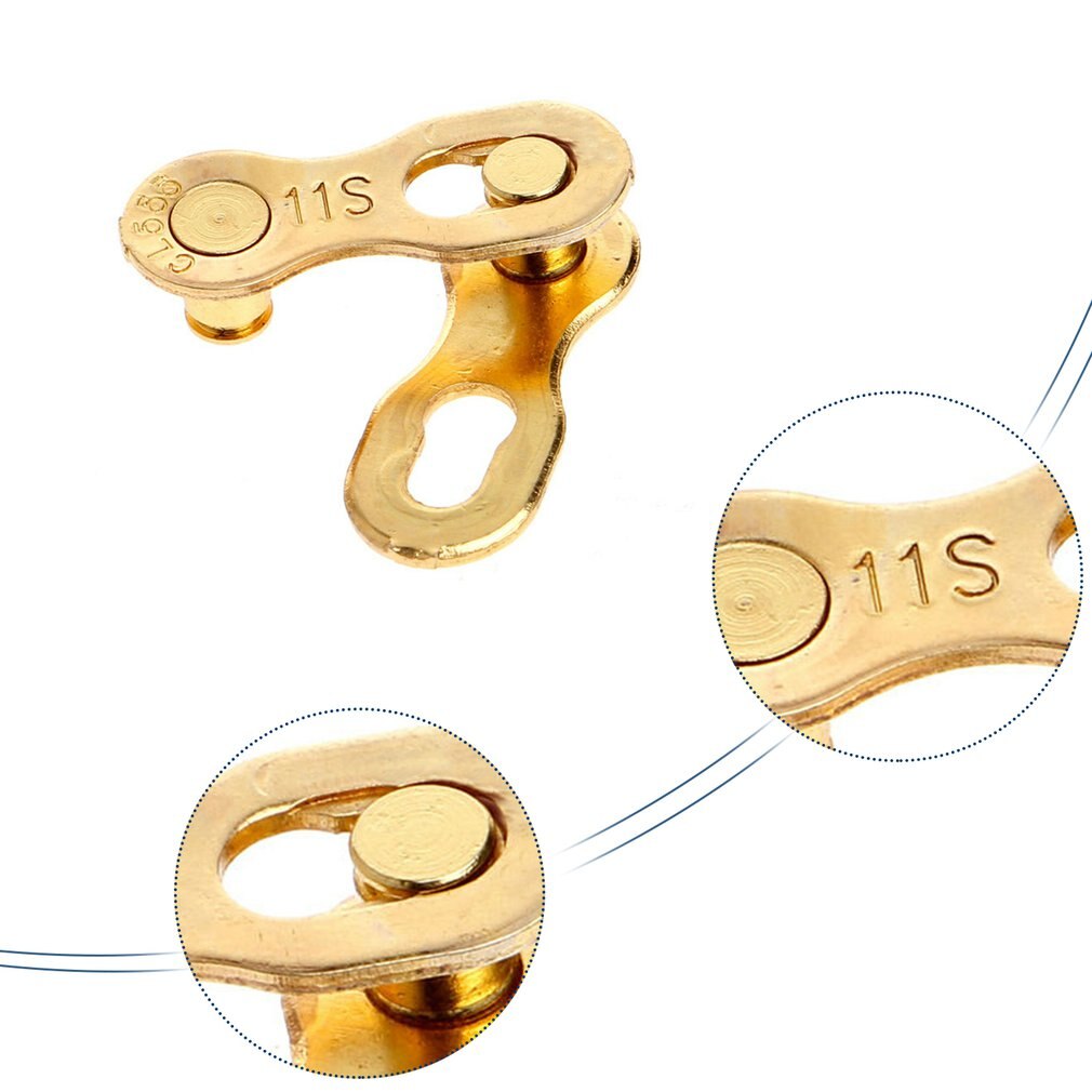 1 Speed Bicycle Chain Connector Lock Quick Link Road Bike Magic Buckle Master Bicycle Joint Cycling Parts Bike Accessories