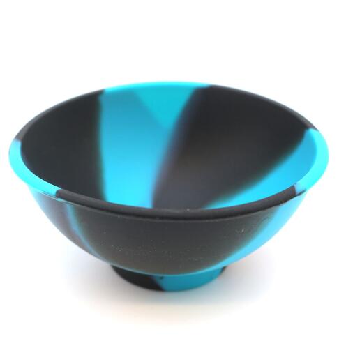 Silicone Mini Bowl Silicone Bowl Baby Solid Food Bowl Kitchen Seasoning Bowl Mask Dishes Children's Products: Colorful Blue