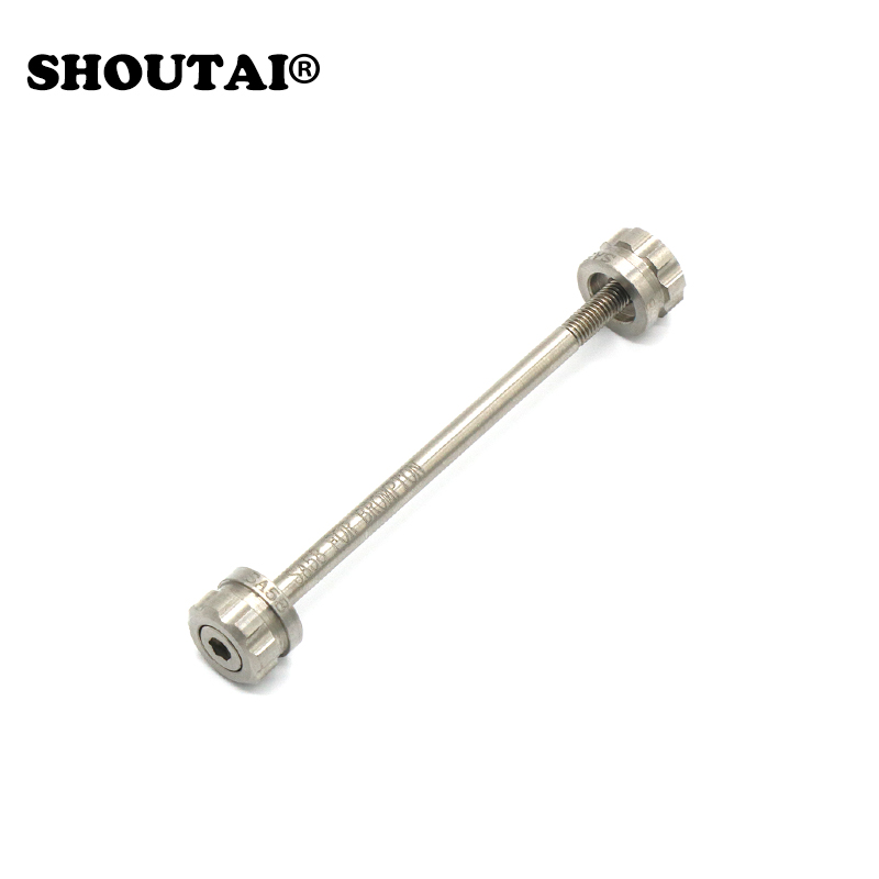Ultra-léger Titane Libération Rapide Hub Vélo Vélo Levier Brochette Pour Brompton Bicycle Parts
