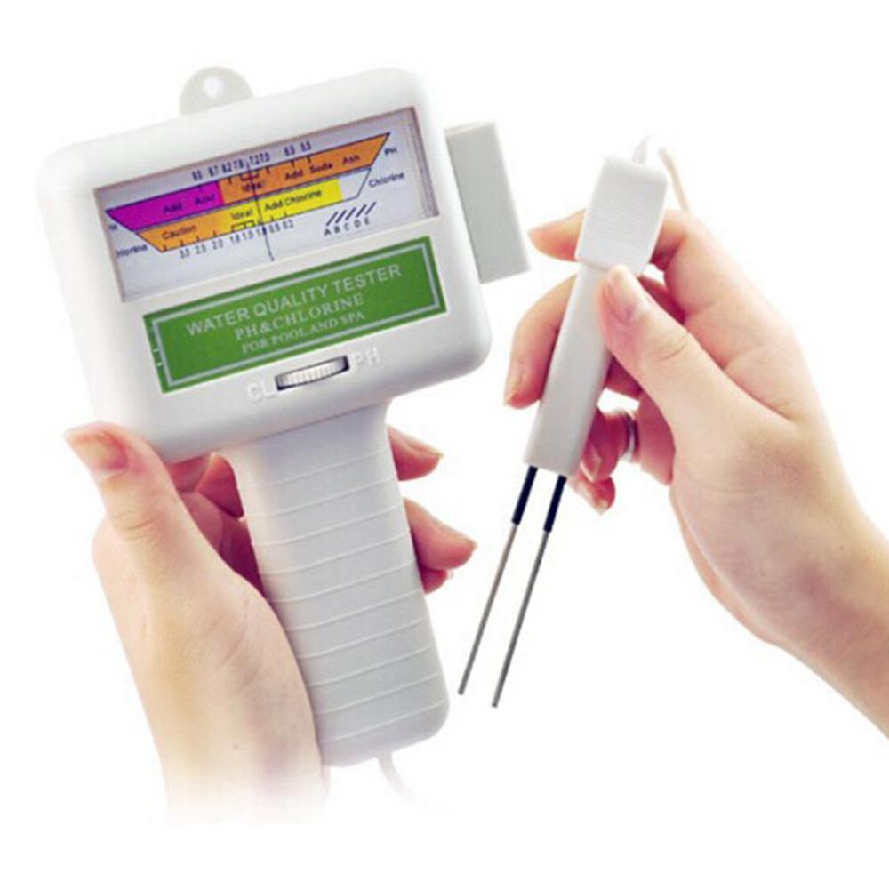 Swiming Pool Chlorine PH Tester Pool Water Tester Electronic Water Analysis Water Test Meter ph Testet Chlorine Tablets