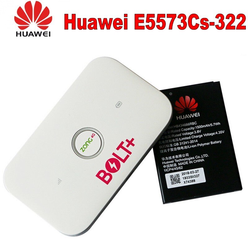 Huawei  e5573cs-322 3g/4g trådløs mobil wifi-router personligt bredbånds hotspot, tegn tilfældigt