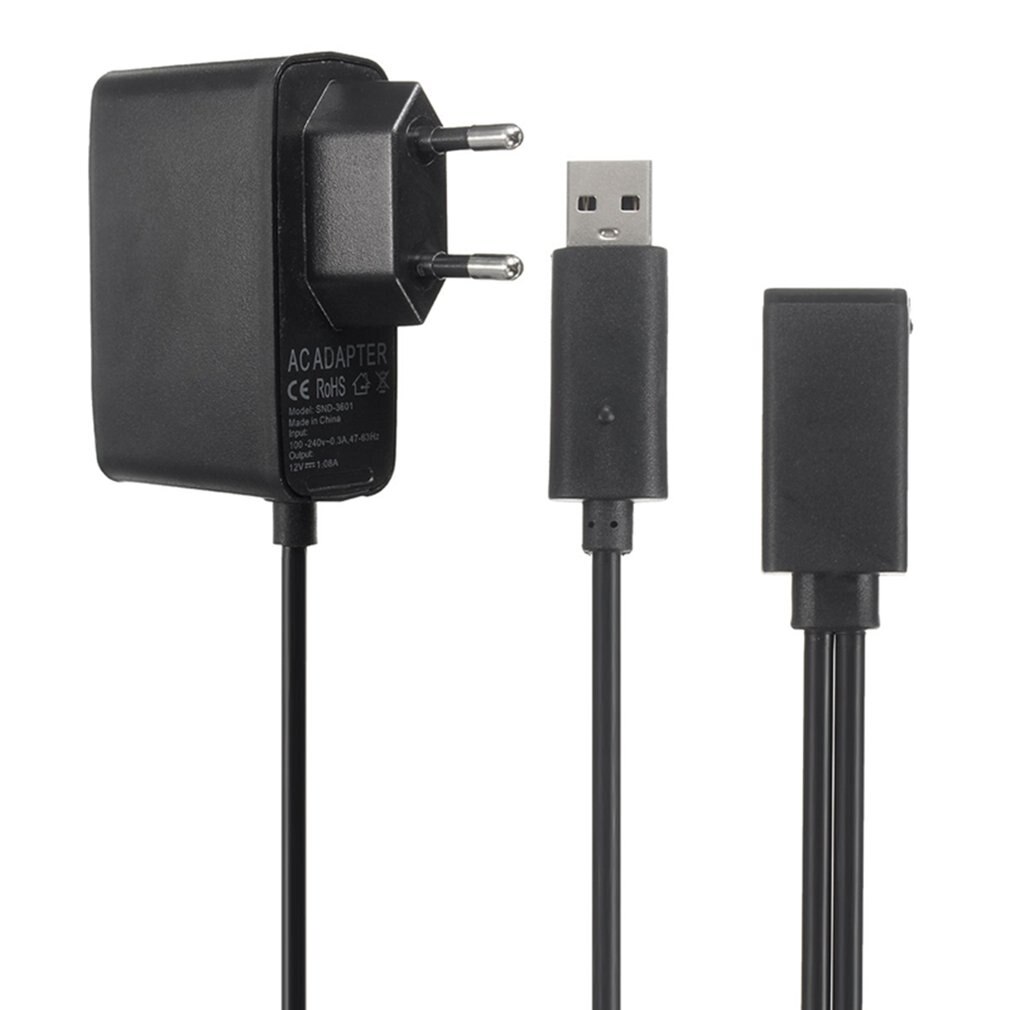 Adaptador de fuente de alimentación USB AC para Xbox 360, Cable de Sensor Kinect, 100V-240V