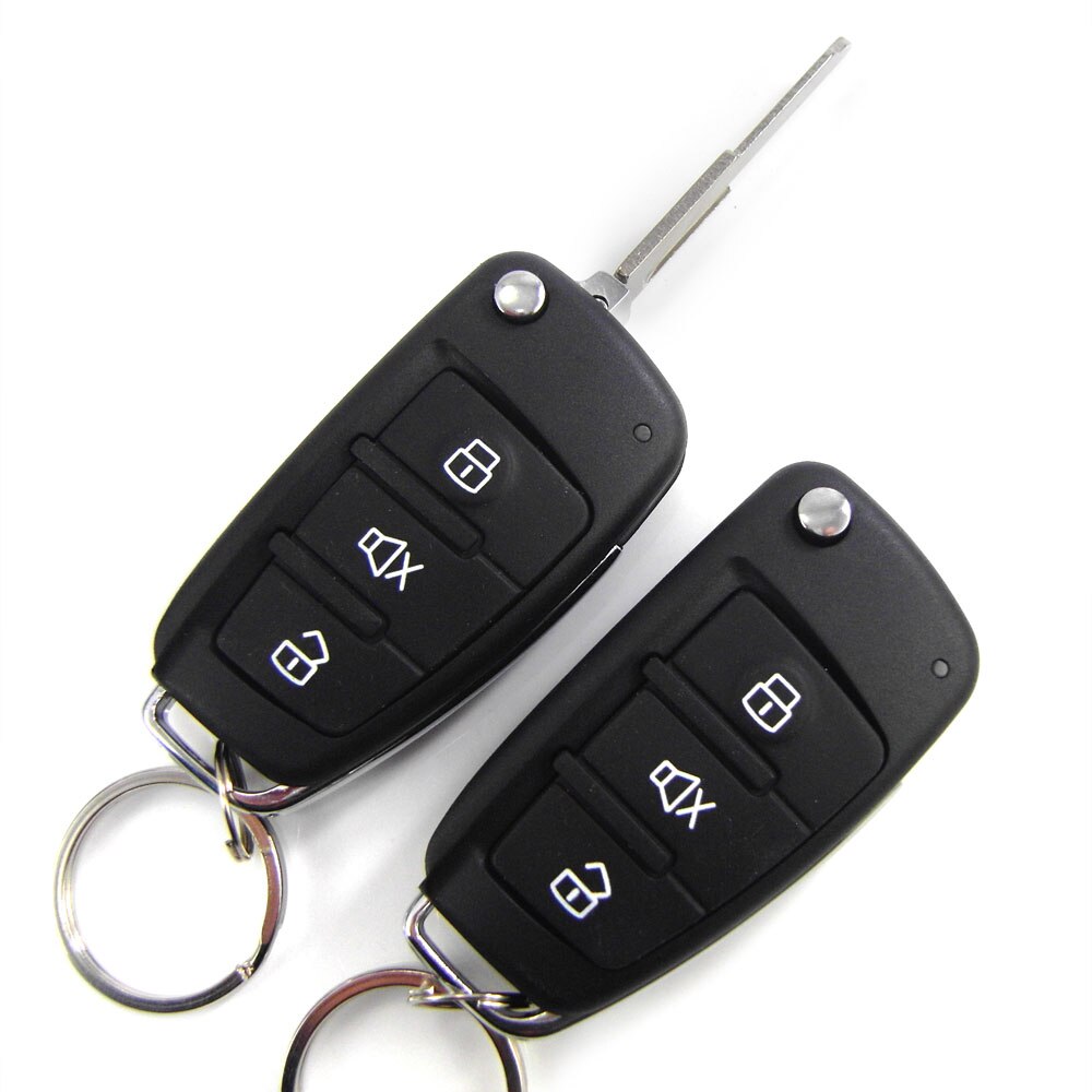 615-8118 15# FLIP KEY 24V universal for truck Remote control Vehicle Keyless Entry System 2 doors Central Door Lock alarm system