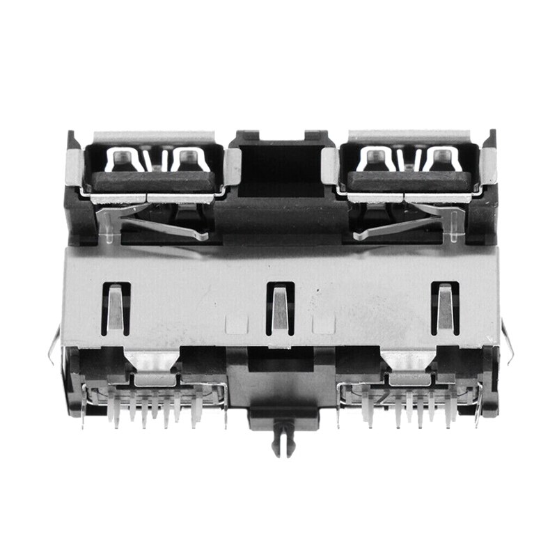 Dual usb socket port connector moudle ersättning för sony playstation 4 ps4 1200: Default Title