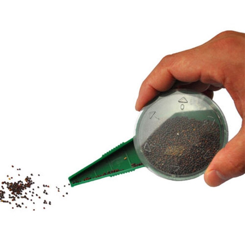 2 Stuks Verstelbare Size Verspreider Zaaimachine Gereedschap Zaaier Planter Starter Met 5 Verschillende Instellingen Tuinieren