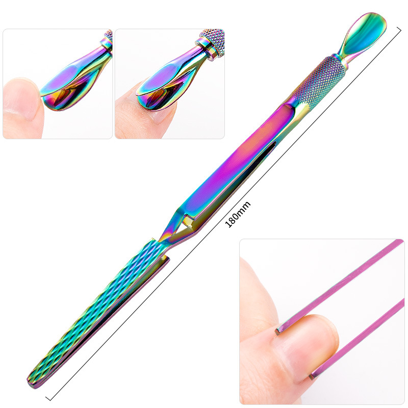 1 Piece Multi Useage Nail Shaping Acrylic Nail Pincher Pinching C Curve Magic Wand Multi Function Sculpted Nails Clamp Tool: F 1 Piece