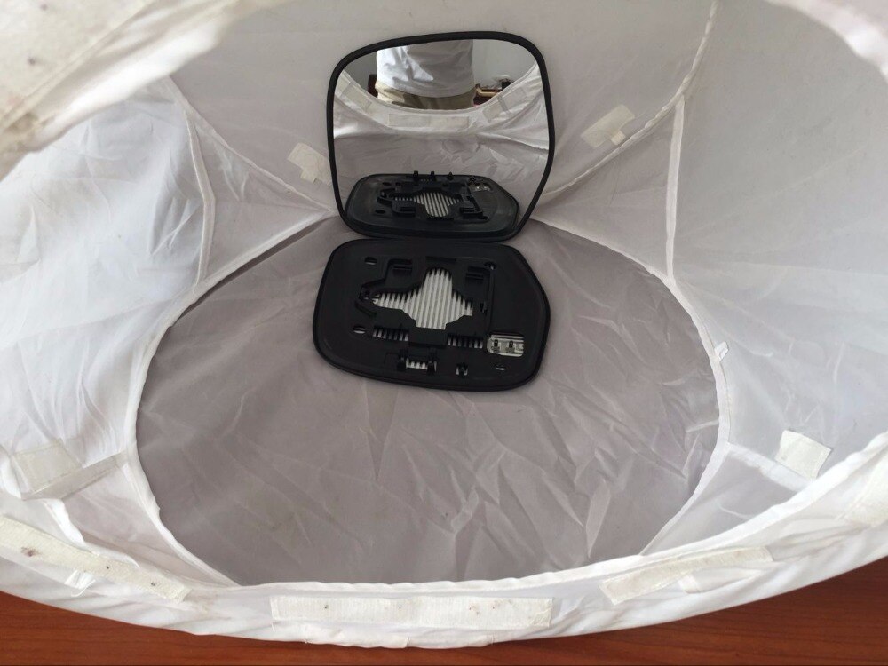 LH side Wing Car Mirror Glass Replacement Toyoto HIACE 2004 plate + heated