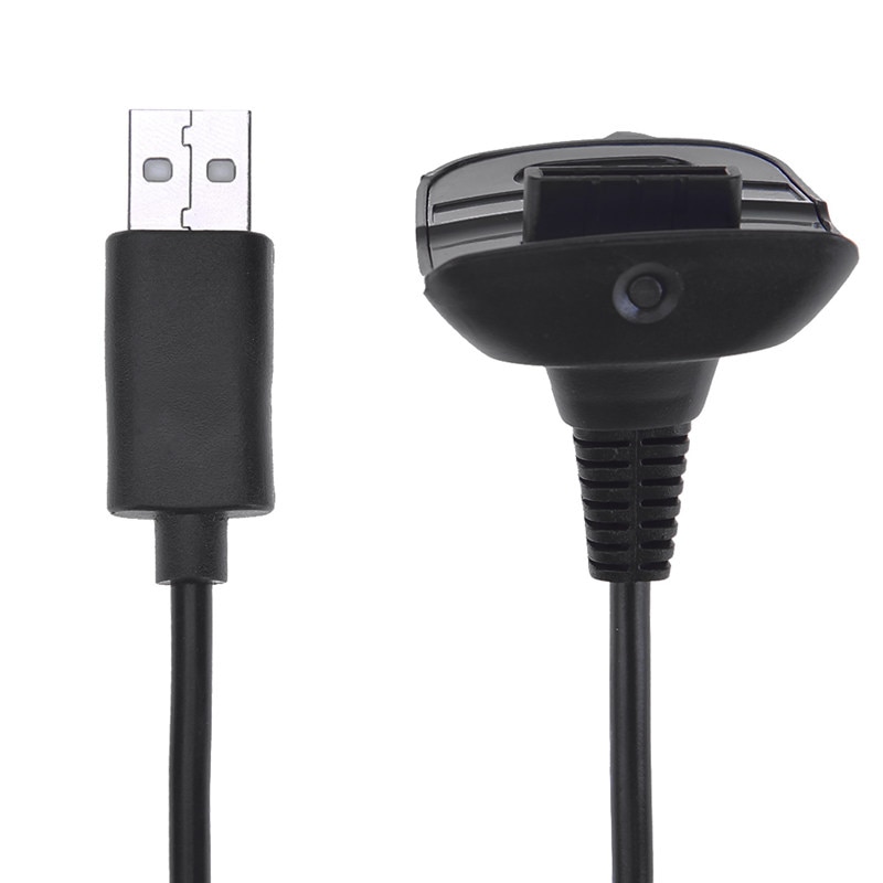 1pc USB Game Controller Charging Cable Wireless Controller USB Gamepad Joystick Power Supply Charger Cable for Xbox 360