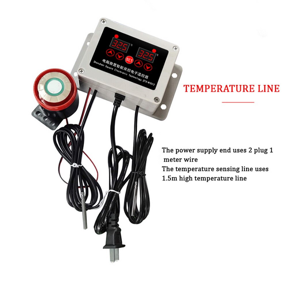 Oven breeding incubation Smart Temperature Controller Temp Regulator Alarm High or Low Temperature Alertor
