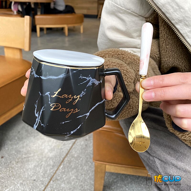 Keramische Luxe Koffie Mok Ontbijt Reizen Turkse Koffie Cups Emaille Tazas De Cafe Creativas Koffie Mok Keramische: D