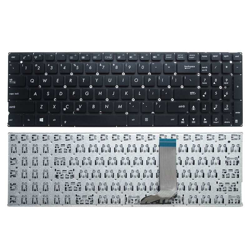 US keyboard for Asus X556 X556U X556UA X556UB X556UF X556UJ X556UQ X556UR X556UV english laptop keyboard: black
