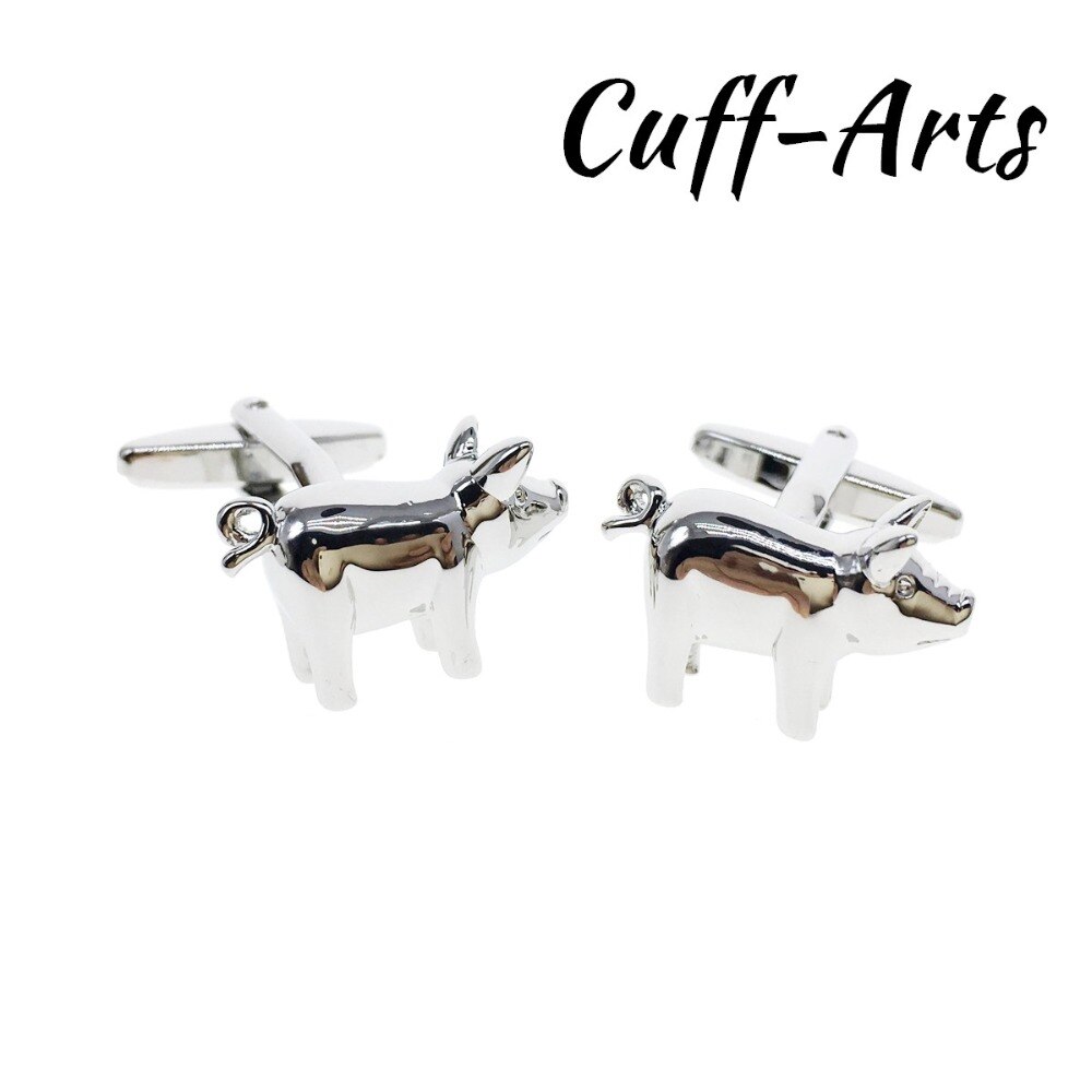 Manschettenknöpfe für Männer Schwein Manschettenknöpfe Tier Manschettenknöpfe Herren Manschette Schmuck Herren Vintage Manschettenknöpfe durch Cuffarts C10289