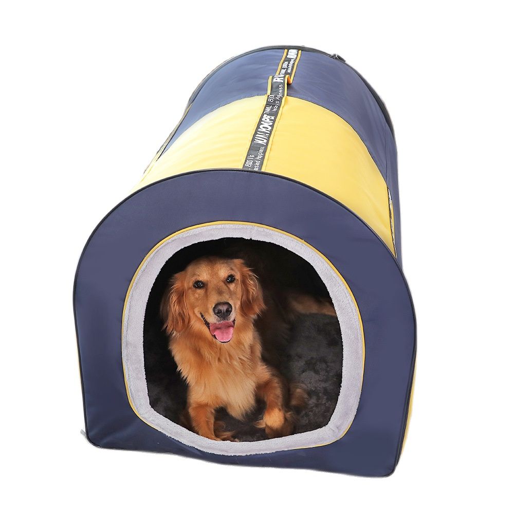 Tente pour animaux de compagnie, grand gabarit, chenil, lit pour chiens, moyen et grand gabarit, extérieur, fournitures pour animaux de compagnie, hiver