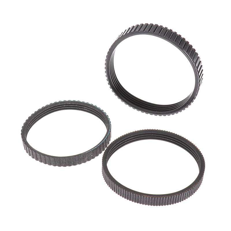 Pu af gummi el-høvl drev drivrem til  f20,218mm 1900b,238mm syd 90,255mm sort el-høvl tilbehør