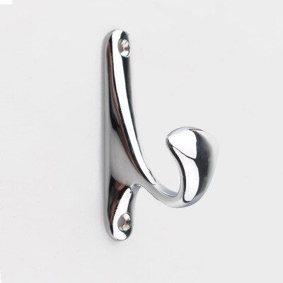 Zinklegering Slaapkamer Kleerhanger Muur Decoratieve Haak Sleutel Sjaal Handtas Opslag Hanger Badkamer Rack: 5
