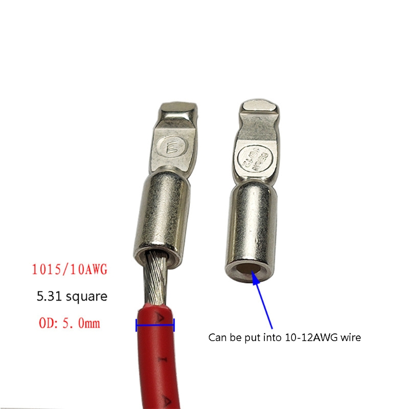 Sae Naar EC5 Kabel Vrouwelijke Plug Connector Power Automotive Adapter Kabel 10AWG Voor Zonnepaneel Batterij Geslacht Opladen 50A