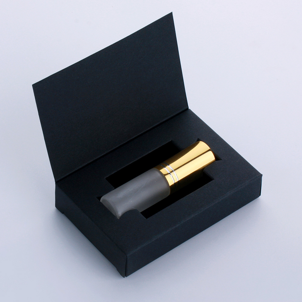 50 Pcs/Lot 5ml Frosted Perfume Bottle with Packing Box Spray Atomizer Perfume Bottle Package Box Travel Perfume Bottle Package: army green