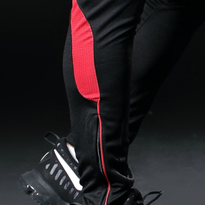 BINTUOSHI Soccer Training Pants Men With Pocket Football Trousers Jogging Fitness Workout Running Sport Pants plus size 5XL pant