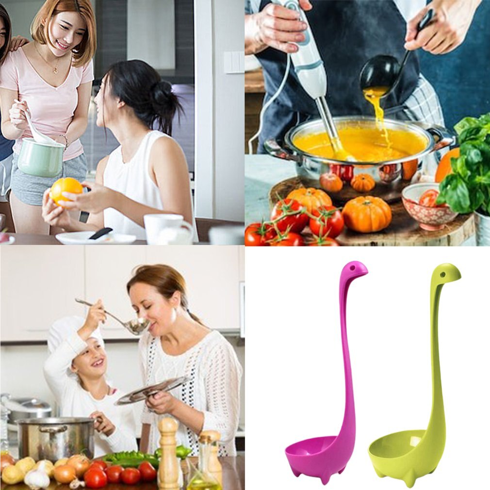 2021 nowy kreatywny długi uchwyt pionowy dinozaur łyżka robić zupy odporne narzędzia posiłek obiad gotowanie mieszadło łyżka przybory kuchenne