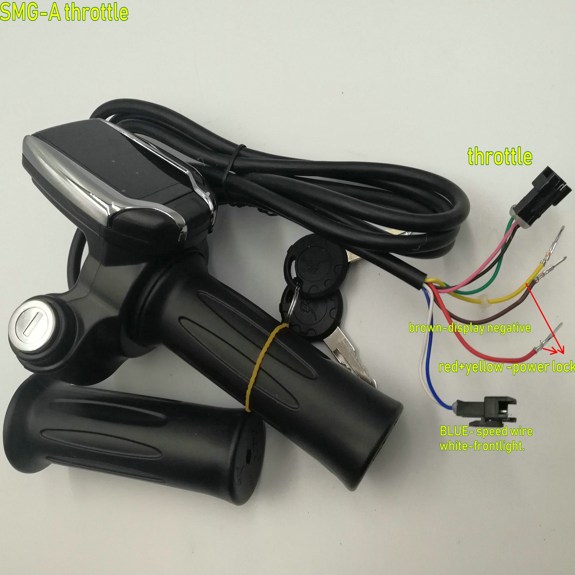 Display LCD per bici elettrica, 24 V, 36 V, 48 V, 60 V, universale, M5, con connettore impermeabile, per accessori per scooter elettrici