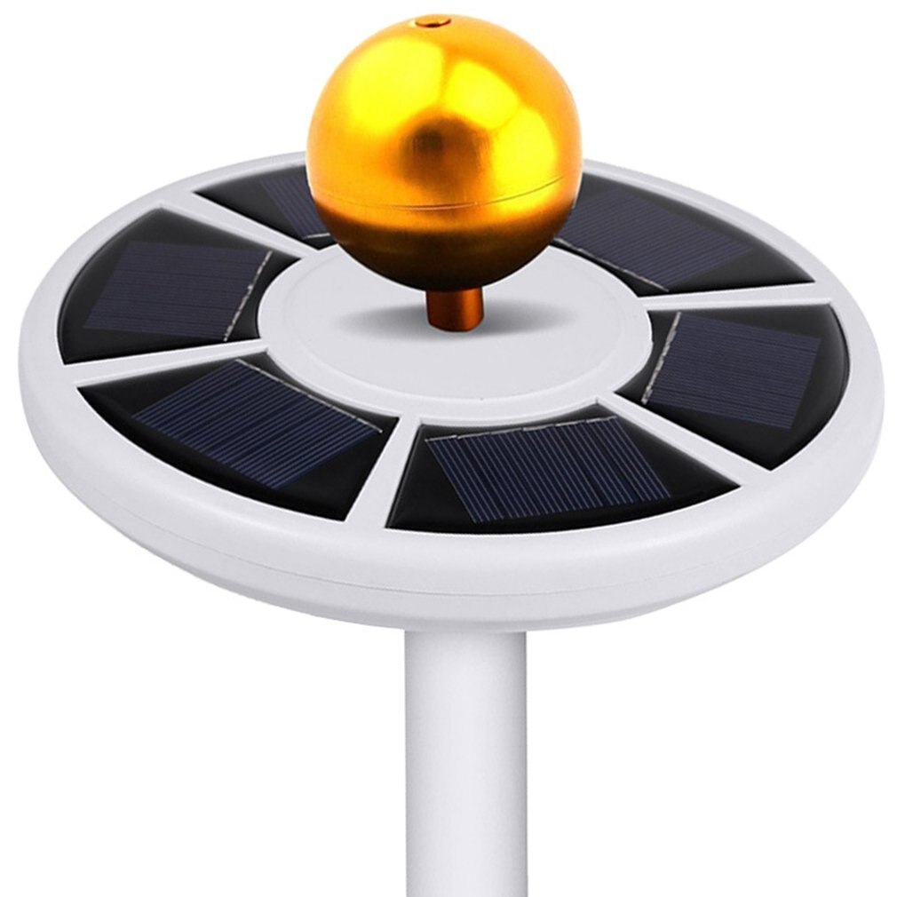111-LEDs Solar Powered Energy Flag Pole Lamp Waterproof Outdoor Garden Light Solar LED Light For Roadside Courtyard Camping