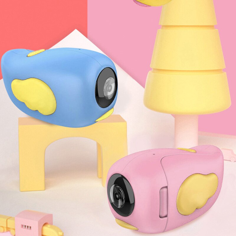 Hd 1.7 Inch Mega Pixels Digitale Camera Kinderen Kids Baby Leuke Cartoon Kerstcadeau Voor Onderwijs Leren