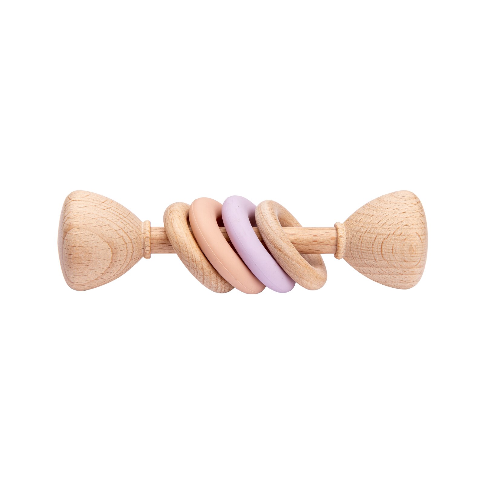 Houten Baby Rammelaars Baby Tandjes Muzikale Chew Play Gym Educatief Speelgoed Voor Kinderen Pasgeboren 0-12 Maanden: 4