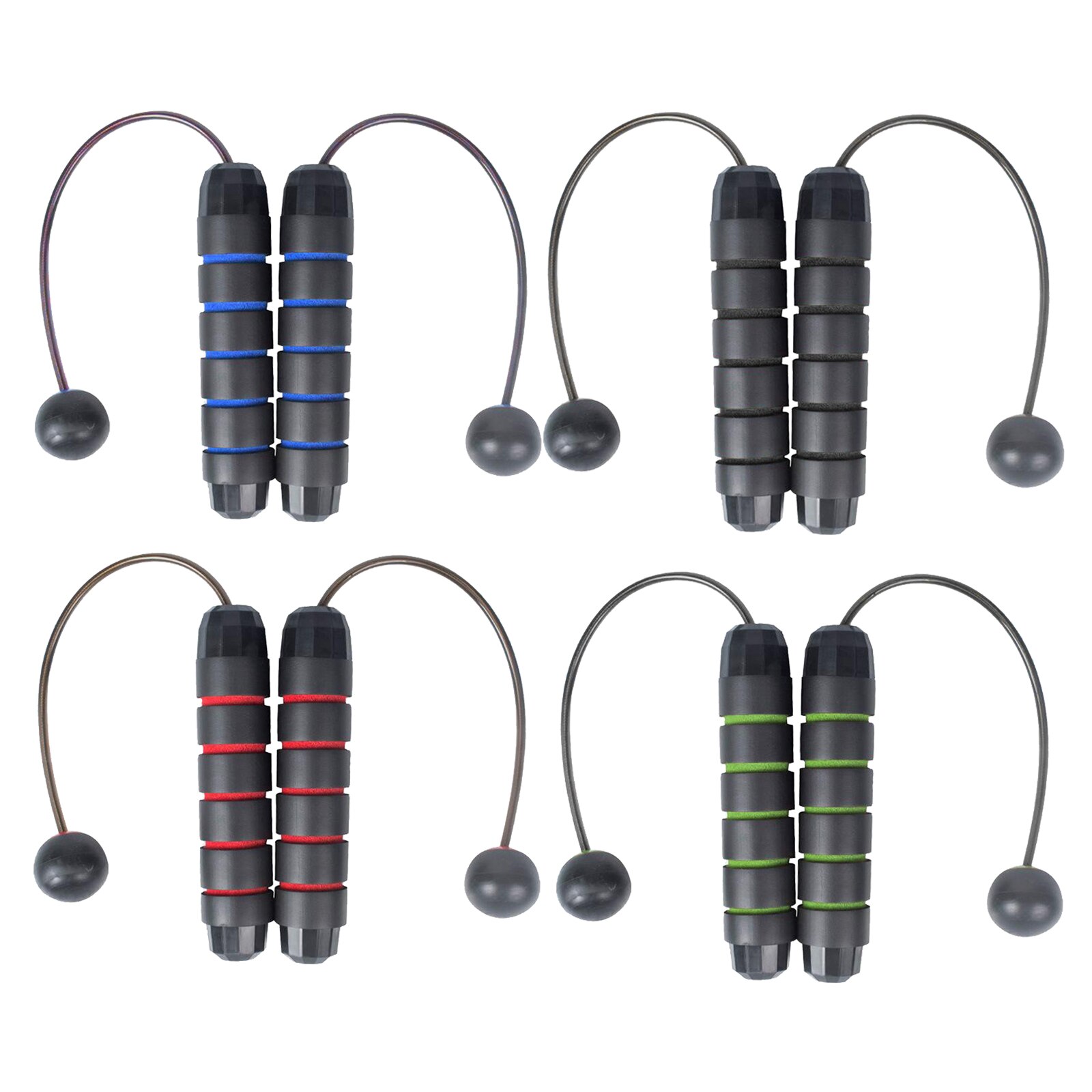 Springtouw Speed Touwtjespringen Ropeless Voor Indoor Outdoor Fitness Training Gewogen Springtouw Workout Draadloze Springtouw