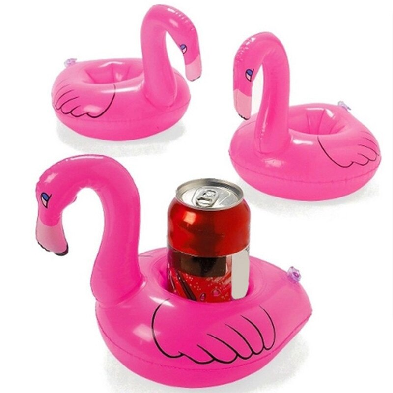 Inflatable Cup Holder Table Bar Tray Bar Coasters Swimming Pool Float Cup Drink Beer Holder Summer Swimming Party Accessories