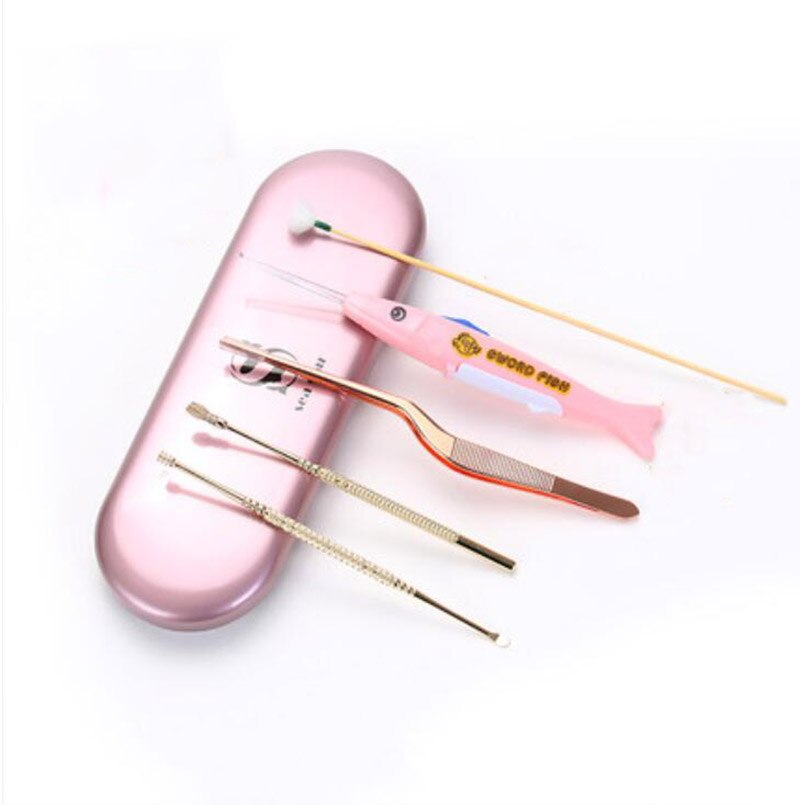 HANRIVER Graven oorsmeer lepel graven oor apparaat nemen oor kit pick knop oorsmeer pincet