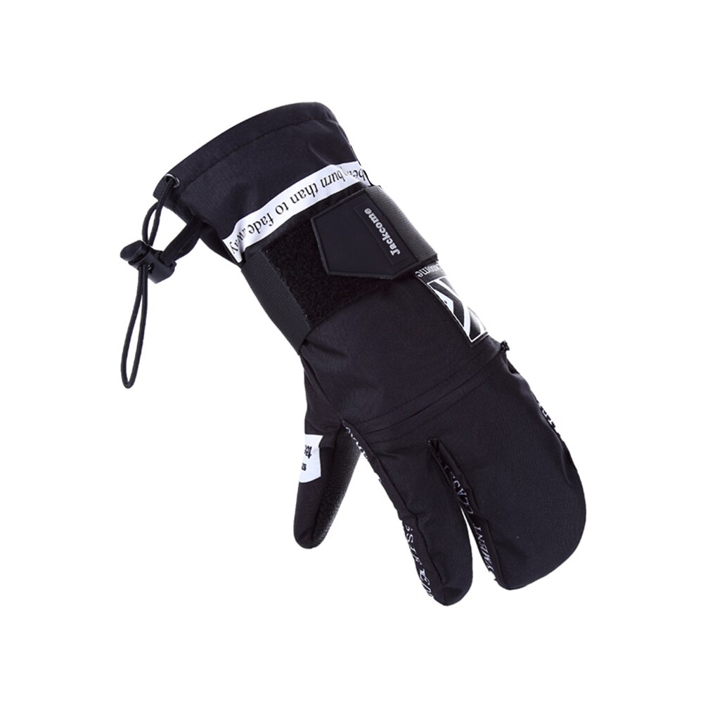 Jackcome Ski Handschoenen Winter Sport Waterdichte Skiën Snowboard Mitten Winddicht Leer Warme Snowboarden Bescherm Gear Handschoenen