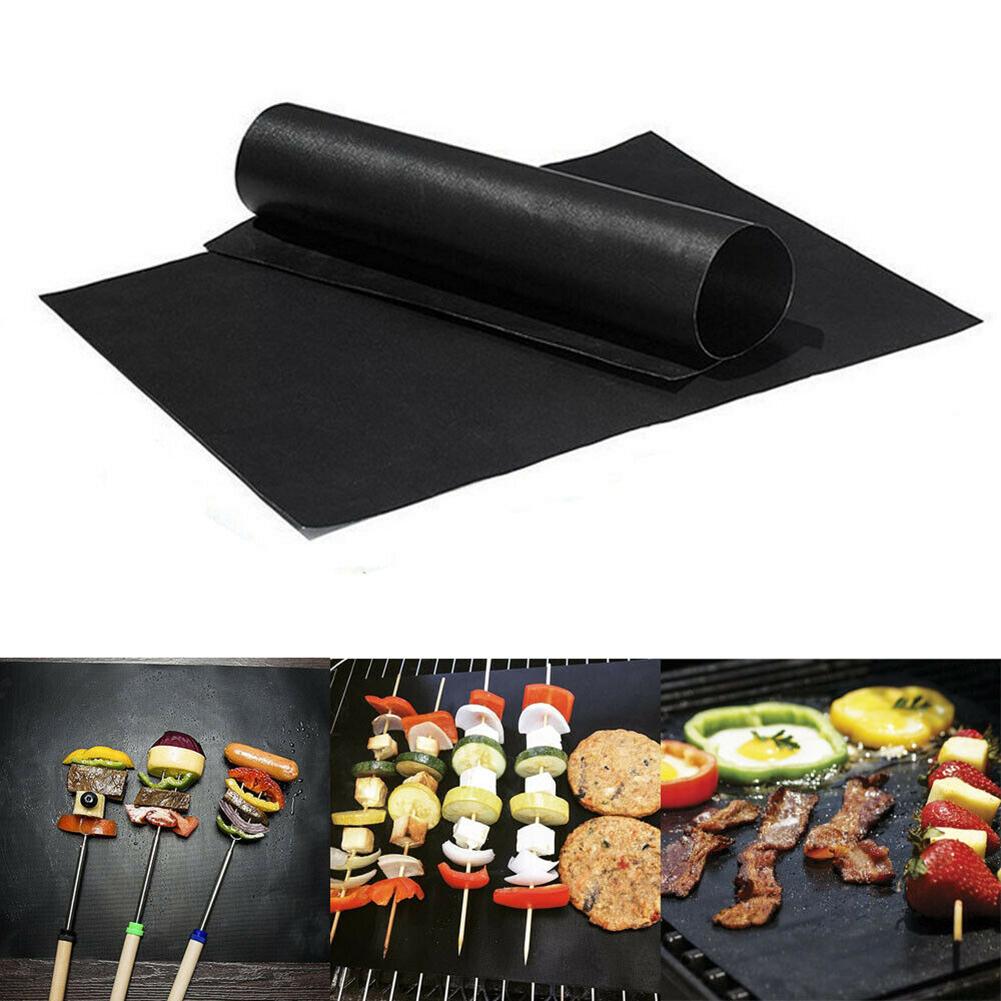 2/3/5 Pcs Set Herbruikbare Non-stick BBQ Grill Mat Pad Picknick Koken Barbecue Bakplaat