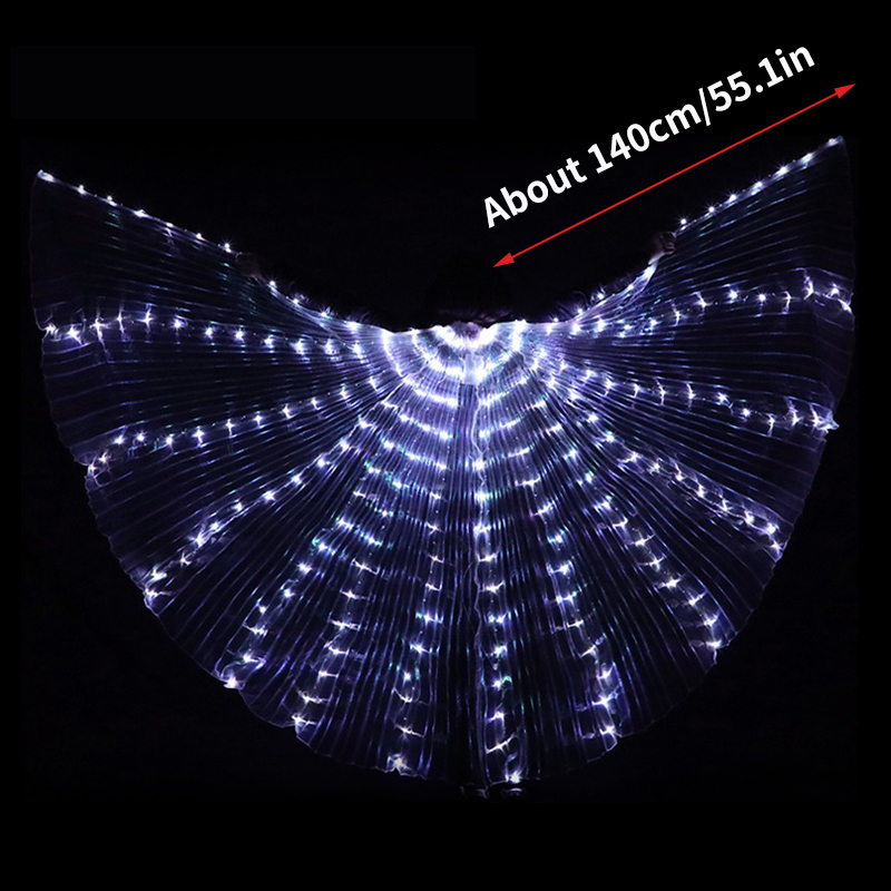 Ailes Led lumières papillon Led ailes Led mariée mariage fou fête de mariage temps fête de mariage Rave accessoires Alas Luces Led: Vert menthe