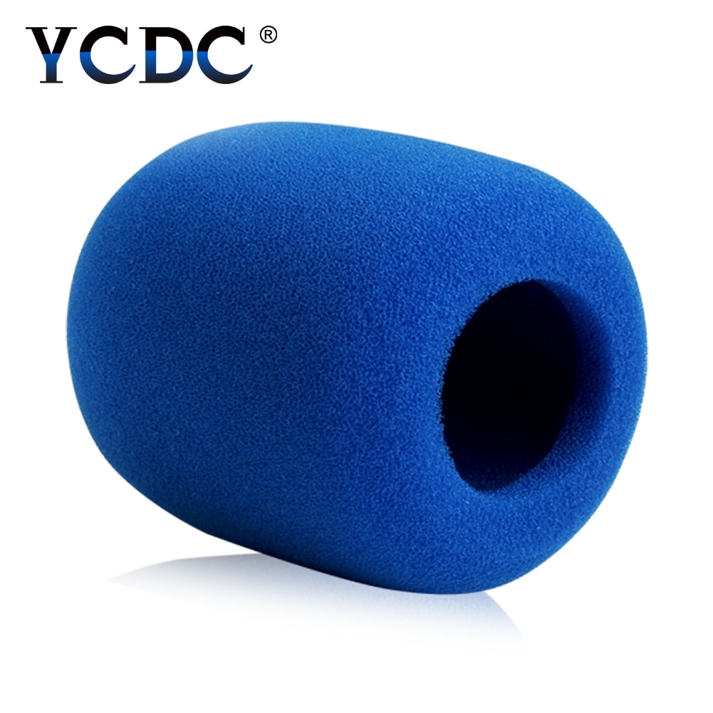 1PC Multi farbe Handheld Bühne Ball bilden Mikrofon-windschutz-schaum Mic Abdeckung Karaoke DJ 7X3,5 CM