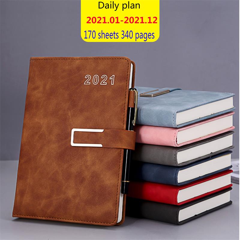 Agenda Planner Organizer A5 Diary Notebook And Journals Kawaii Daily Weekly Monthly Plan Time Schedule Office Notepad