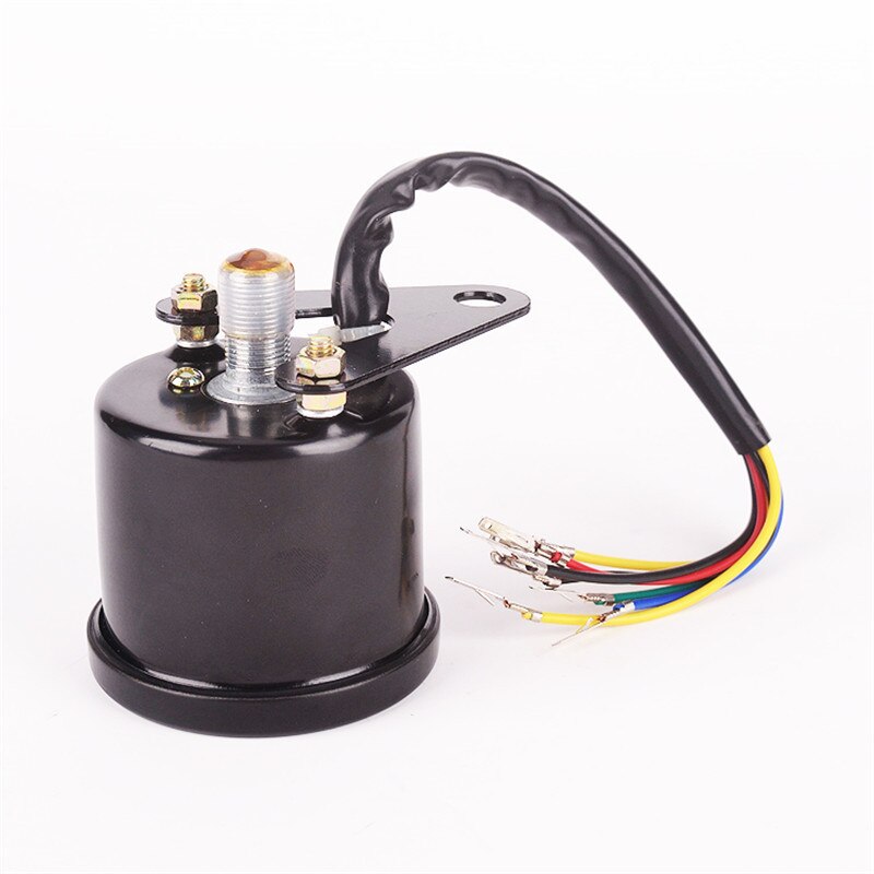 Modified Motorcycle Odometer Motorbike Waterproof LED Speedometer Instrument Retro Double Shell
