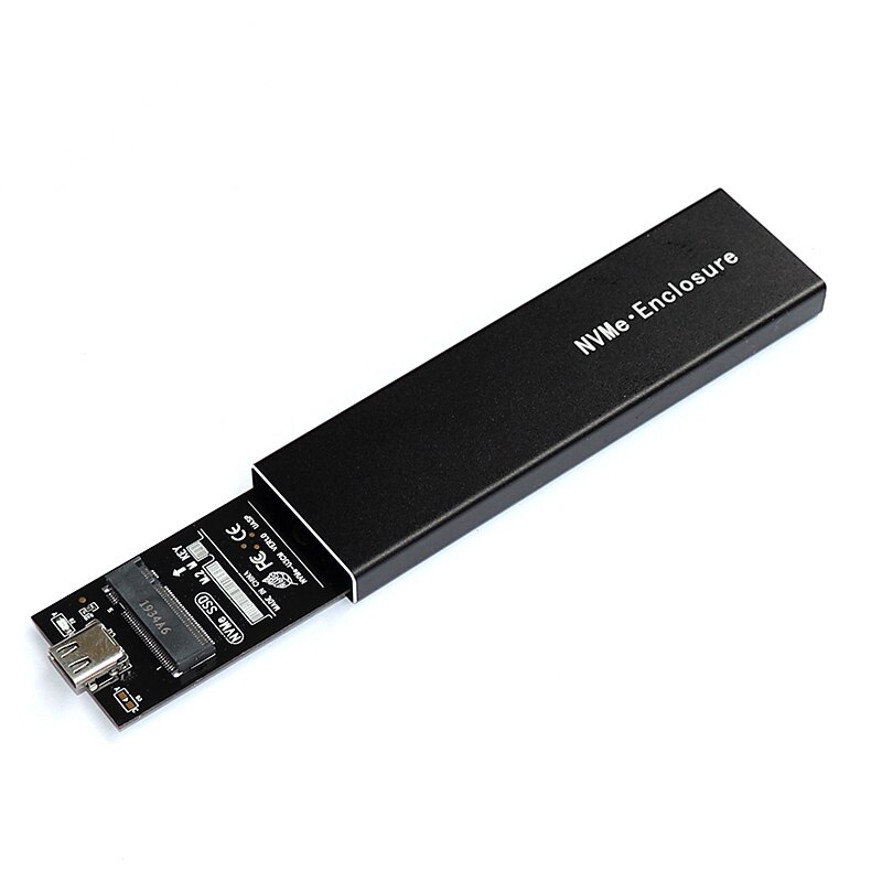NVME USB 3,1 Adapter fallen nvme ssd m.2 zu usb Adapter m2 USB 3,1 gehäbenutzen für m2 2280 2260 2242 2230 SSD Chip RTL9210 NEUE