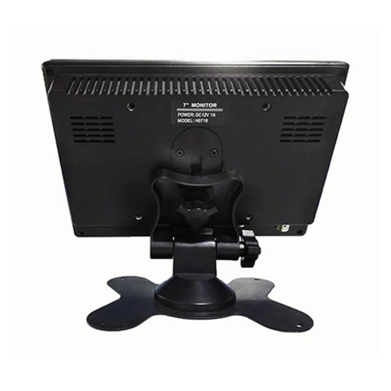 ZHIXIANDA 7 Inch 1024x600 IPS LCD LED With HDMI VGA AV BNC Input For Car CCTV DVR Microscope Desktop Monitor