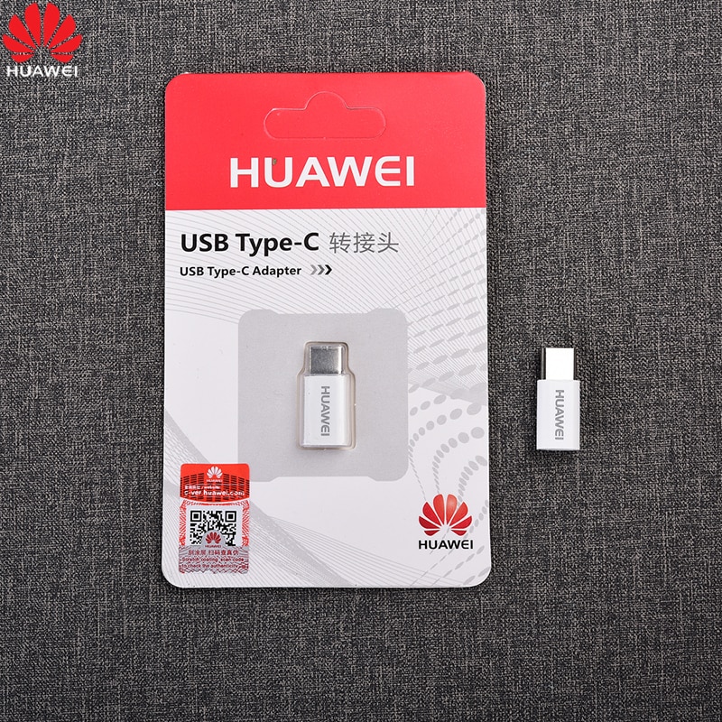Originele Huawei Usb Type-C Adapter Voor Huawei P30 P20 P10 Pro Mate 10 20 30 Pro Honor V20 micro Usb Vrouwelijke Usb C Converter Kabel