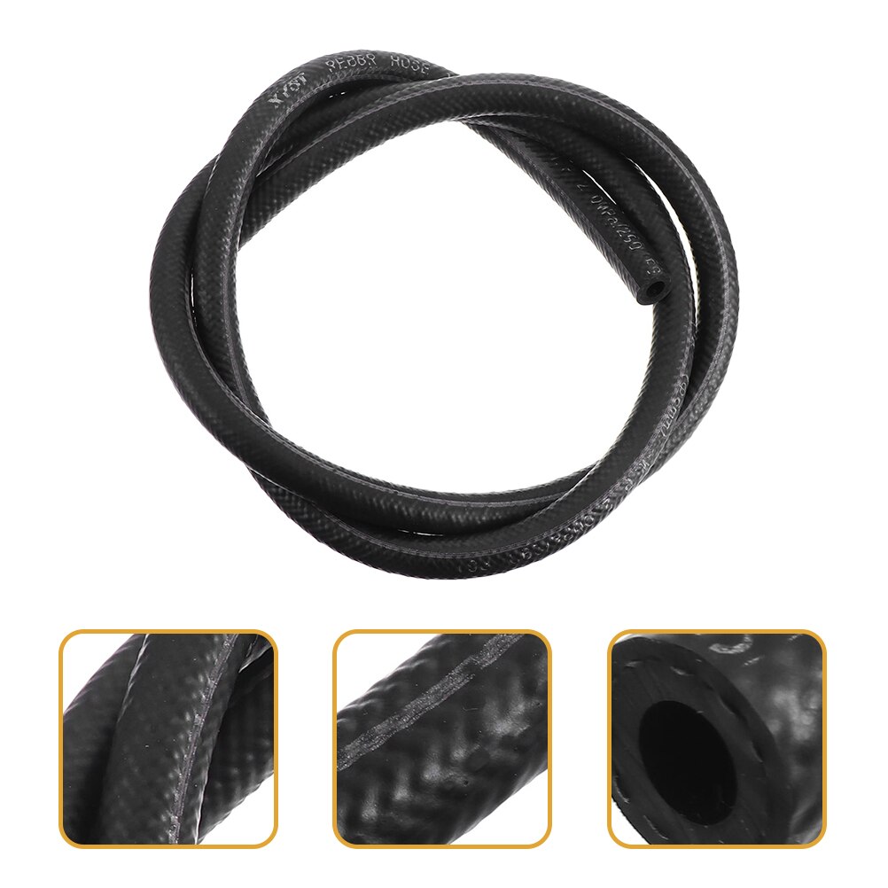 2pcs Fuel Line Hose Gas Oil Pipe Car Fuel Oil Tube Hose Line Petrol Pipe