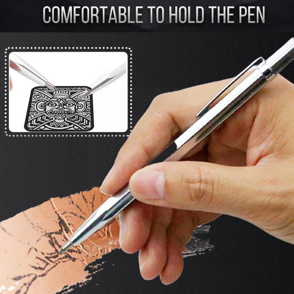 Glas Ritzen Stift Bau Marker Keramik Ritzen Metall Kennzeichnung Glas Platte Werkzeug Stift Mit Schriftzug Tischler Glasritzrades F6K7
