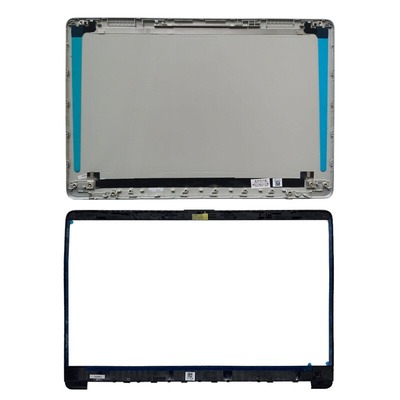 Tapa trasera para HP 15-DW 15S-DU 15S-DY TPN-C139, cubierta trasera LCD para portátil, bisel frontal, reposamanos, superior, inferior, bisagras, L &amp; R: A and B shell