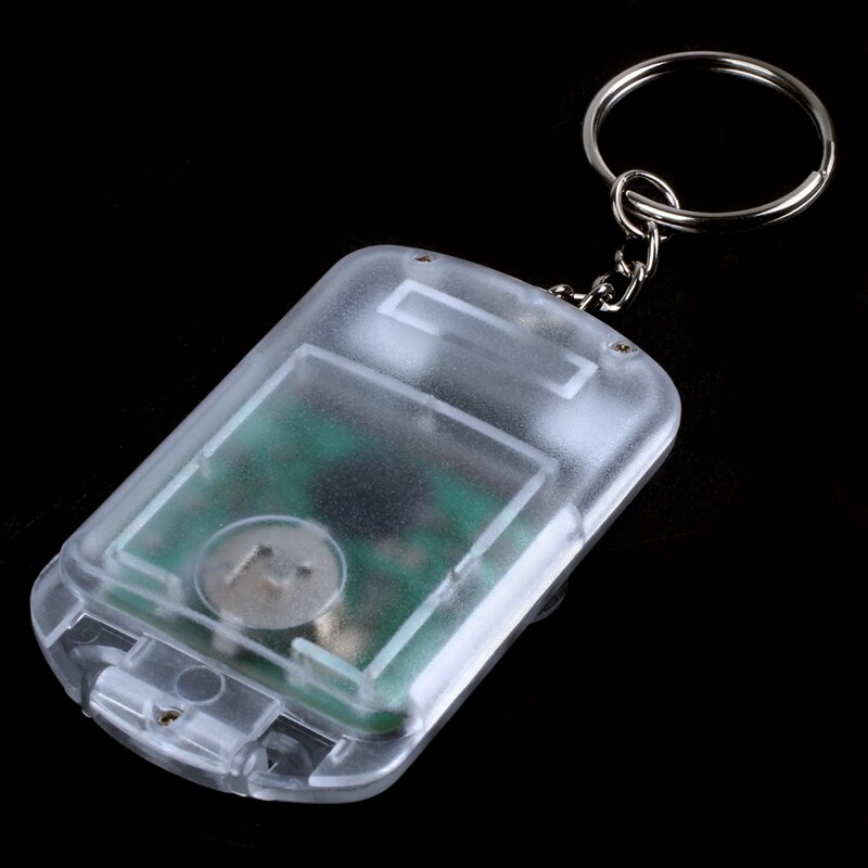 Clear Plastic Casing 8 Digits Electronic Mini Calculator w Keychain