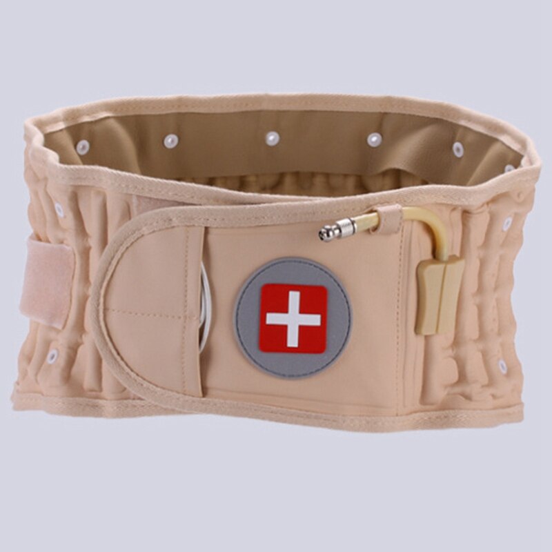Lombaire colonne vertébrale-Air décompression ceinture arrière Air Traction taille protecteur ceinture douleur soutien lombaire inférieur ajustement pour 29 pouces-49 pouces